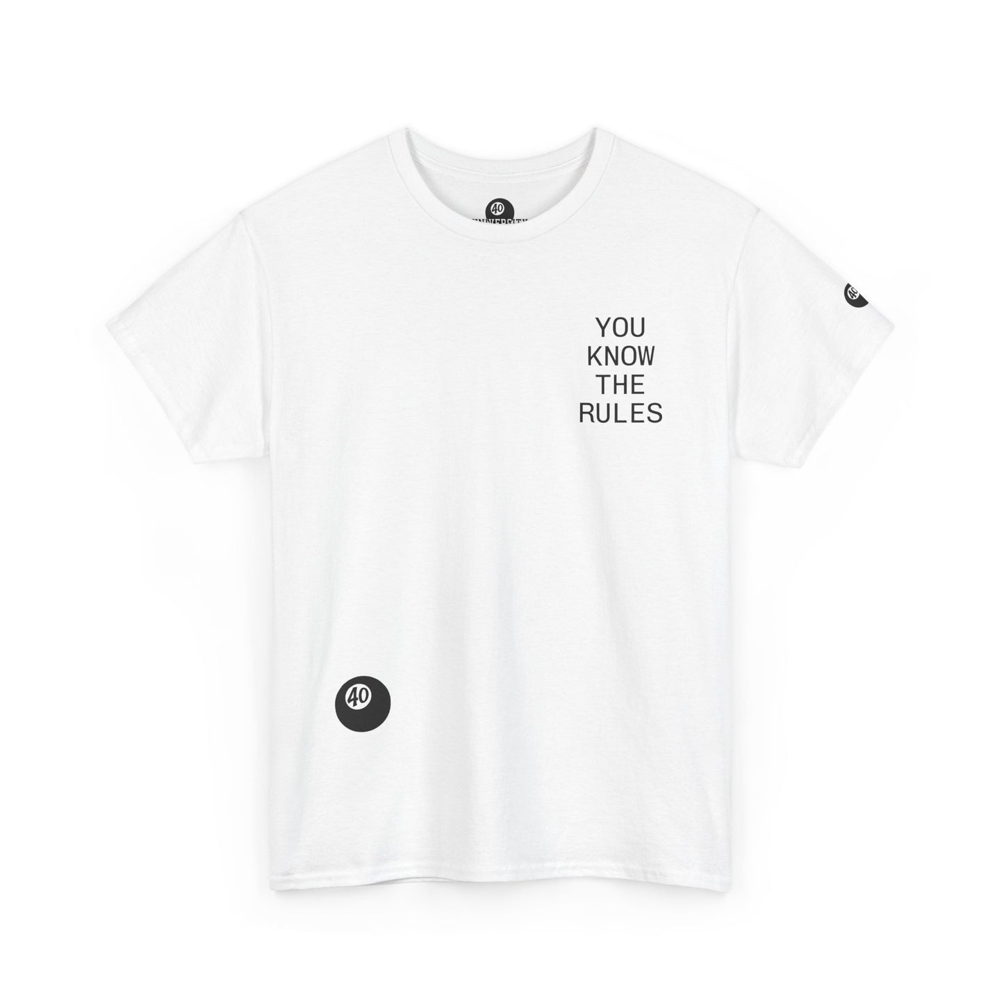 you know the rules tee