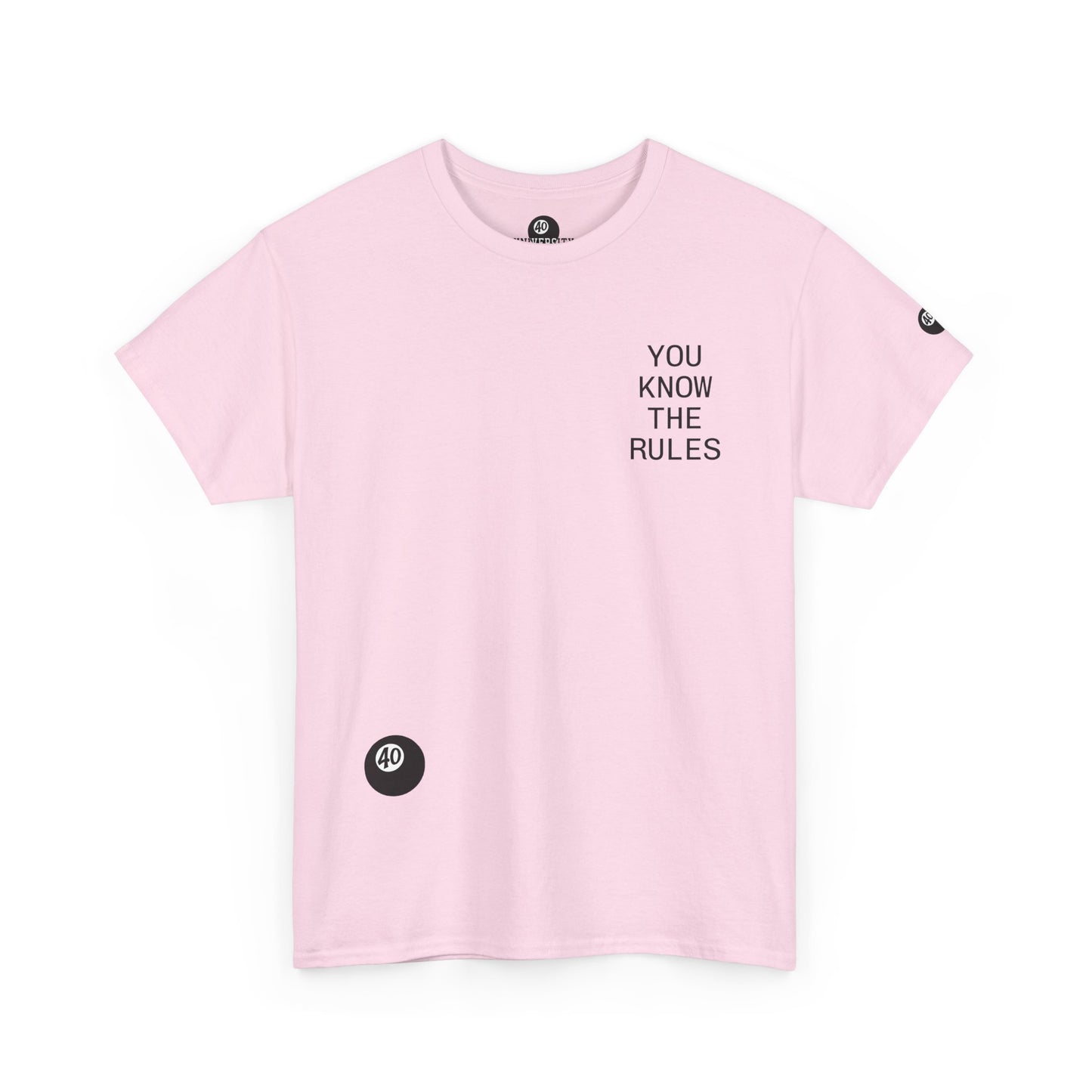 you know the rules tee