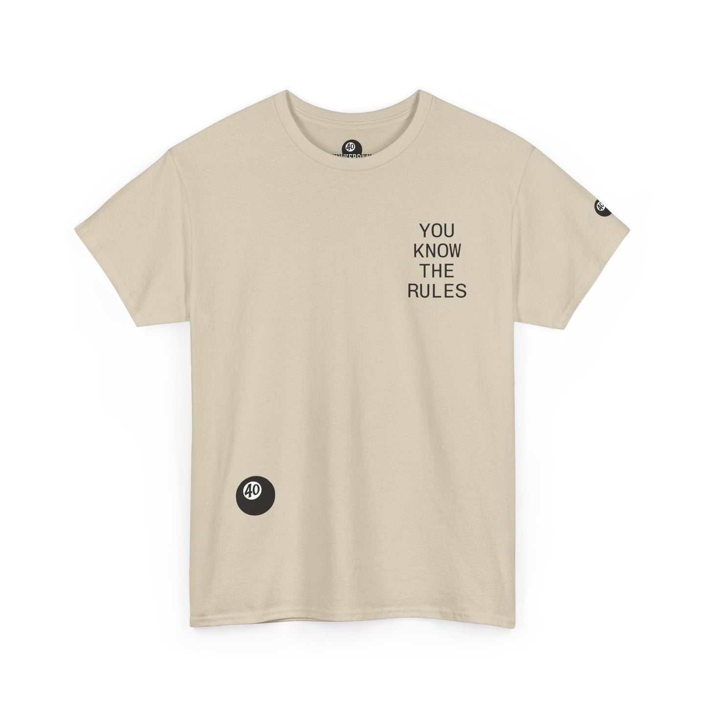 you know the rules tee