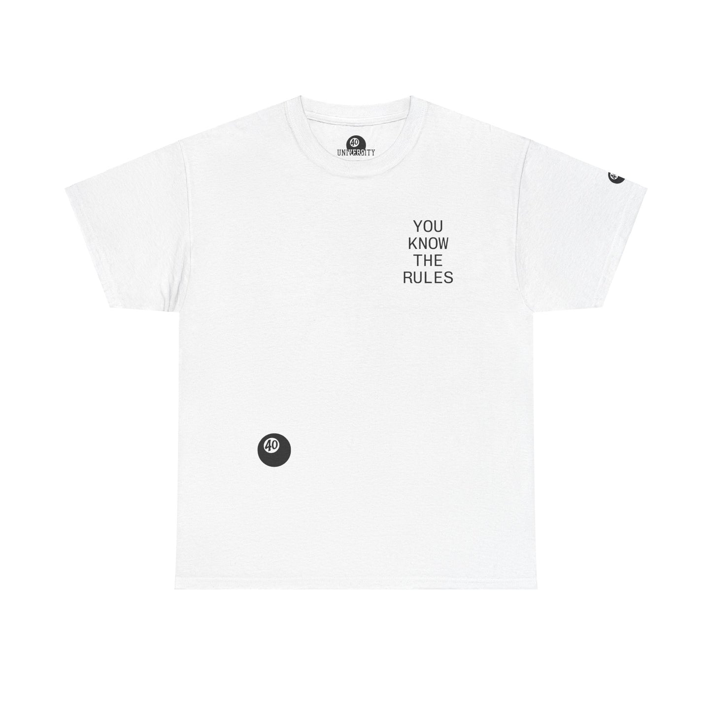 you know the rules tee